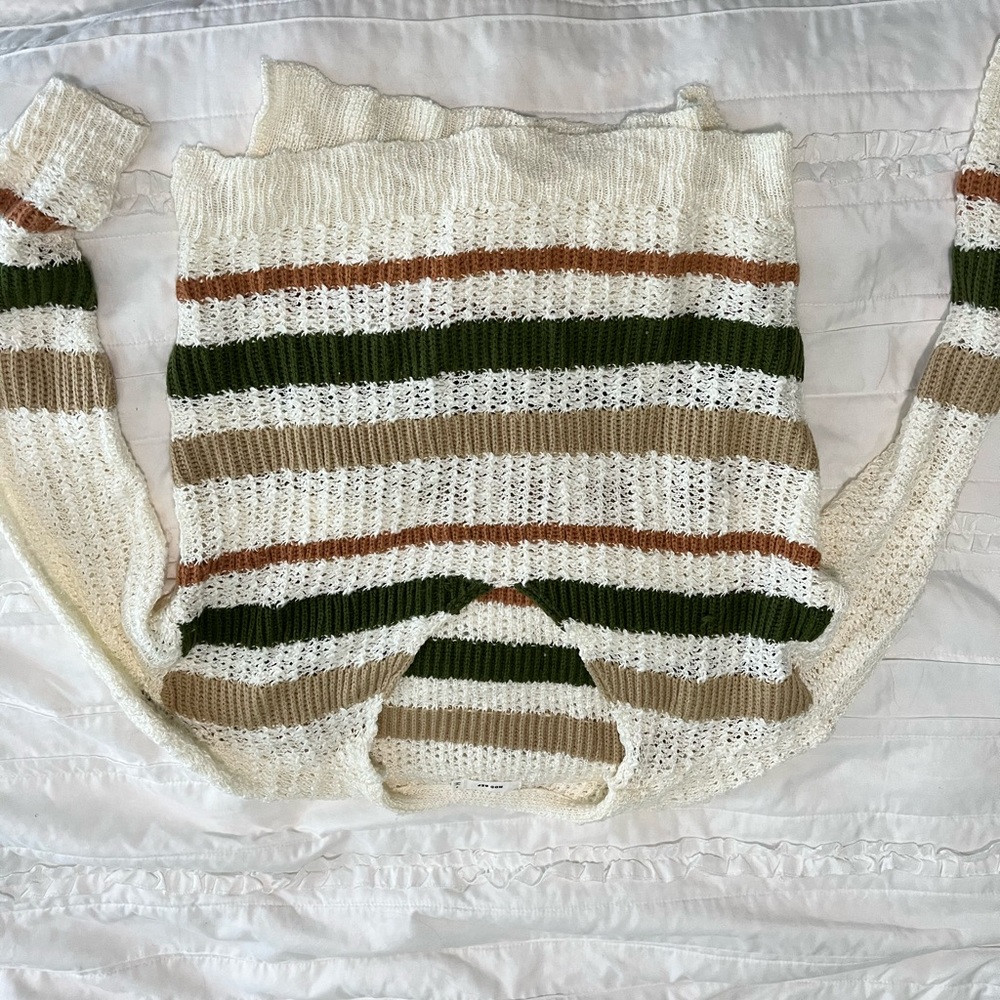 Boutique striped sweater